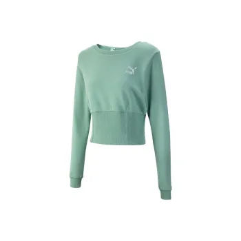PUMA X Pamela Co-Branded Women's'S Training Collection Sweatshirts Women's Light Green