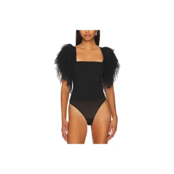 FREE PEOPLE Bodysuits Women's Black