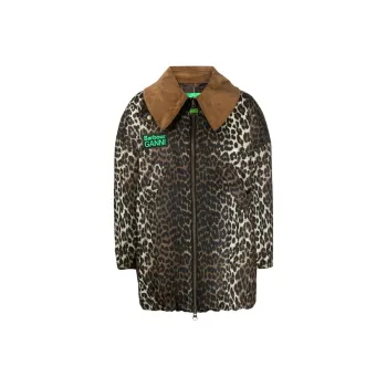 BARBOUR x GANNI FW23 Jackets Coats Women's Brown