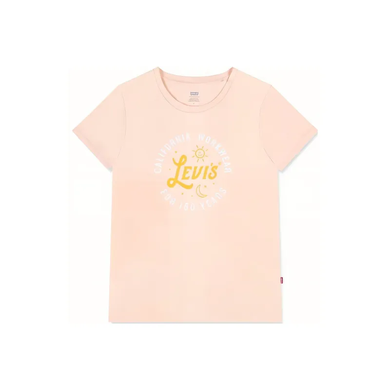 Levis T Shirts Women's Light Pink-0