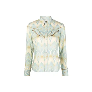 Polo Ralph Lauren Audrey Geometric print Western Shirt