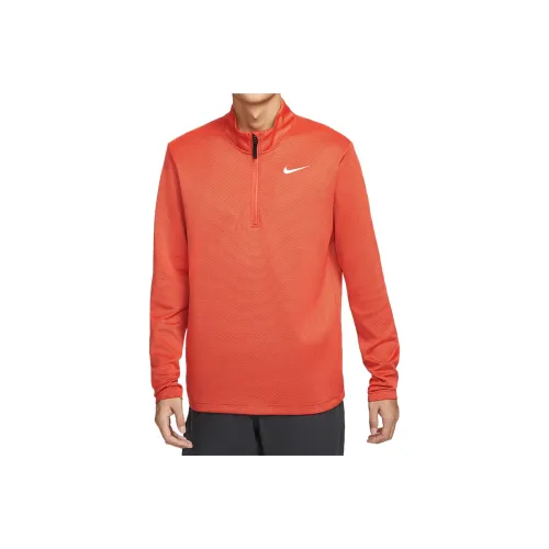 Nike VictoryDri Fit Golf clothing Pull Men's Orange