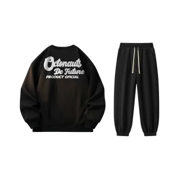 Small Columns Under The Sea Sweatshirt Set Unisex