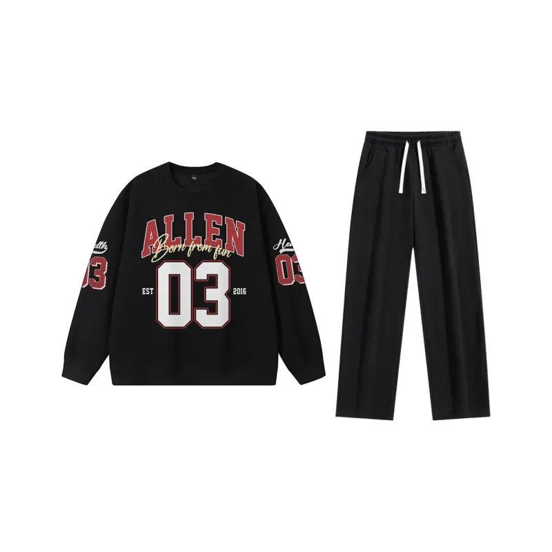 AI3 Sweatshirt Sets Unisex-0