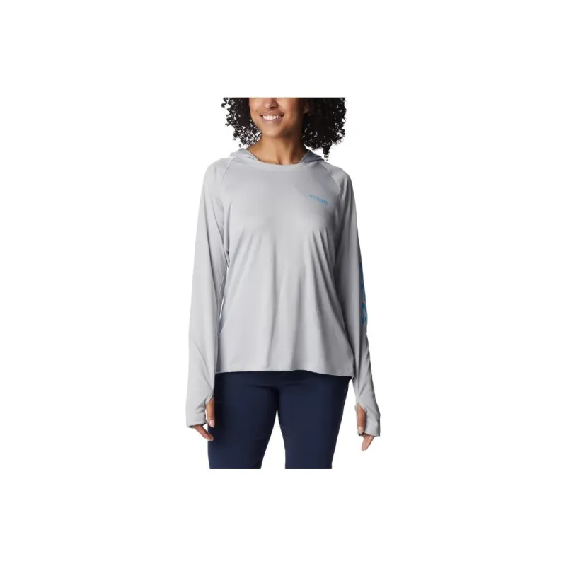 Columbia T-Shirts Women's Gray-0
