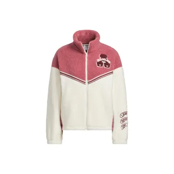 Adidas Originals COLLEGIATE Jacket Women's Dark Pink/Ivory