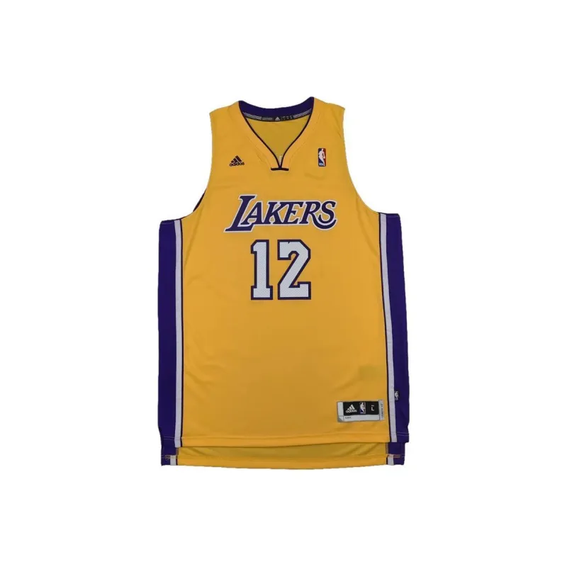 Adidas x NBA Los Angeles Lakers SWINGMAN Fan Edition Basketball Jerseys Men's Yellow-0
