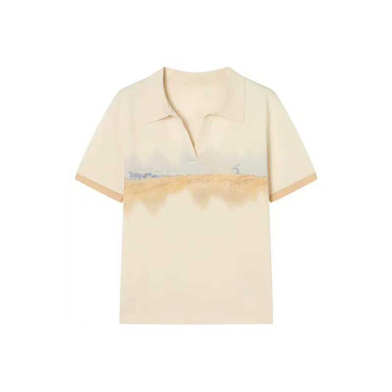 DIALOGUE To White × Kay Levine Co brand Knitwear Women's Creamy Apricot-0