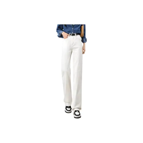 TINA GIA Jeans Unisex White