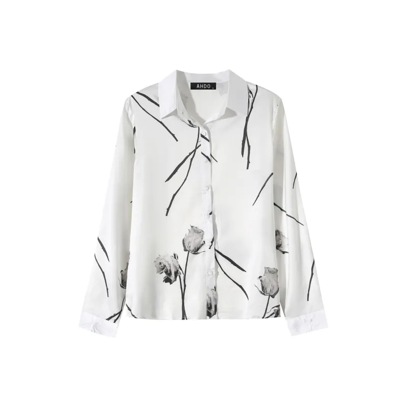 AHDO Shirts Women's White-0