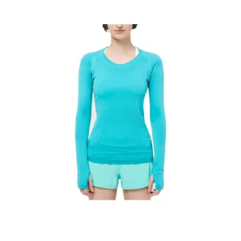 Lululemon Raglan Sleeve T-Shirt Women's Green Chalcedony/Green Chalcedony Swiftly Tech