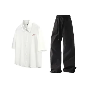 LIVINGTOWN Shirt Matching Set Unisex