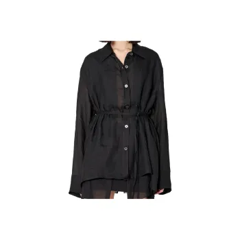 OUR LEGACY Semi sheer Ramie Shirt