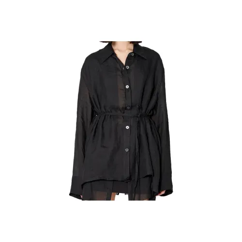 OUR LEGACY Semi sheer Ramie Shirt