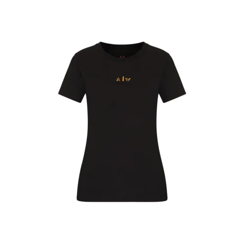 ARMANI EXCHANGEAE T Shirt Women's Black