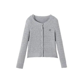 XIANGYING Knitwear Women's Gray