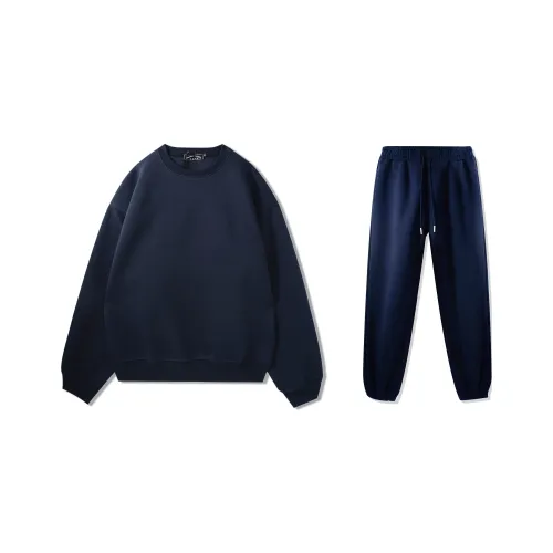 I'm David Sweatshirt Set Unisex Navy Blue