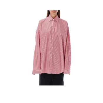 Balenciaga Striped Oversized Shirt