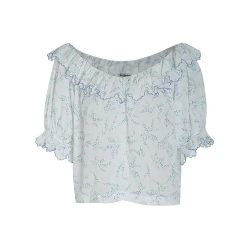 Little pull Shirts Women's Blue