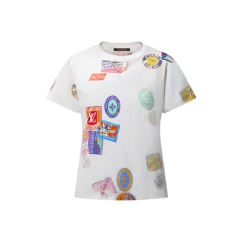 LOUIS VUITTON Mahina Patch Print T Shirt