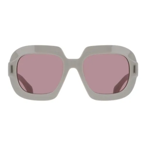FERRAGAMO Metal Plastic Irregular Shape Sunglasses Women's Multicolor