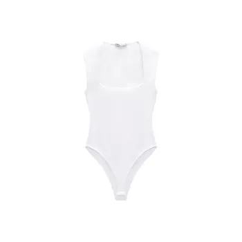ZARA Bodysuits Women's White