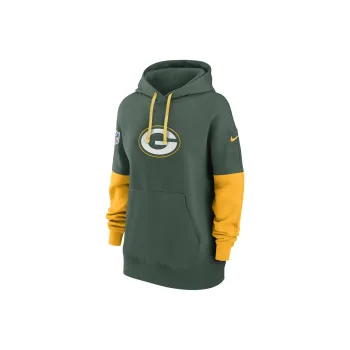 Nike Green Bay Packers Sideline Essential Women's Nike Nfl Pullover Hoodie