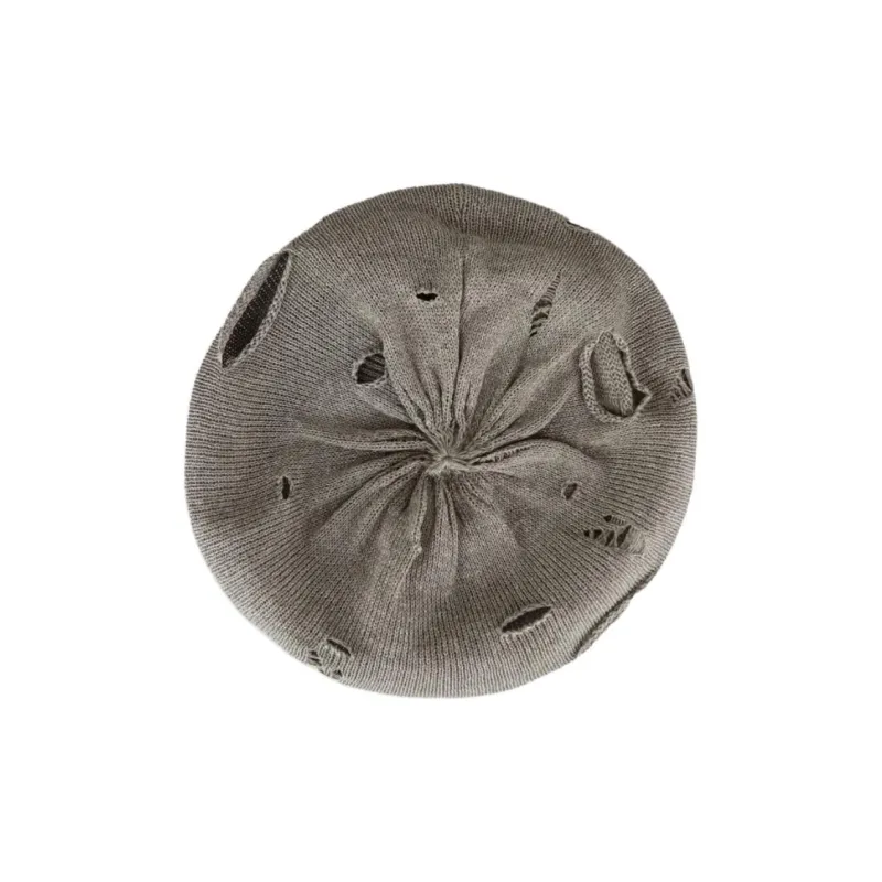 Yohji Yamamoto Ripped Beanie-1