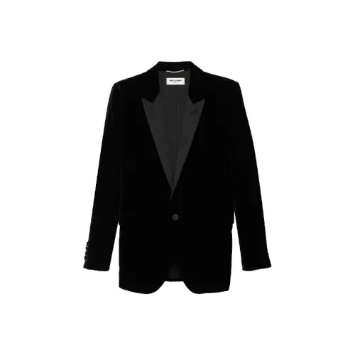 SAINT LAURENT Business Suit Coat Women's Black