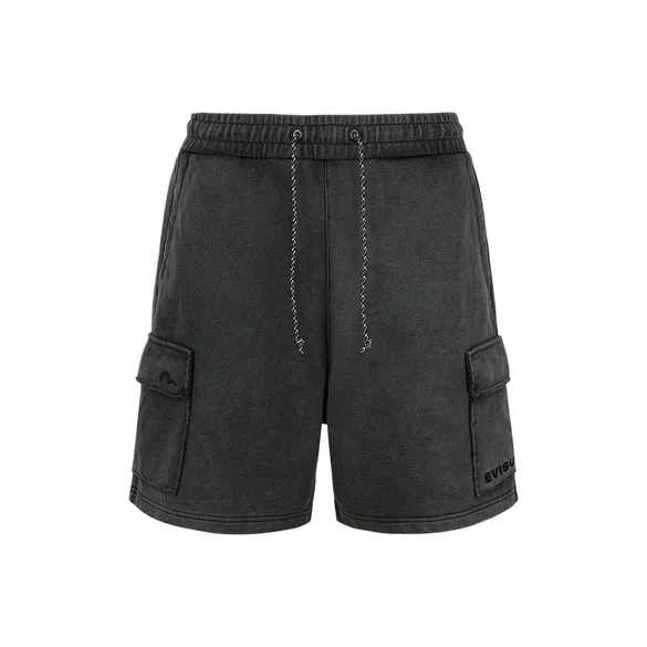 EVISU KURO 2025 Summer Casual Shorts Men's-0