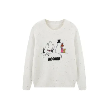 LEDIN Knitwear Women's Mist White