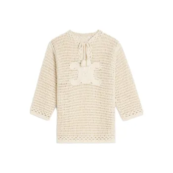 CELINE Baja Tunic Long-Sleeved Jumper