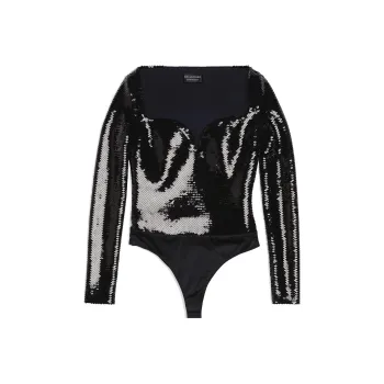 Balenciaga FW23 Bodysuits Women's Black