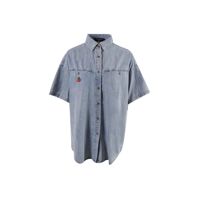 CLOUD SEASON Shirt Women's Blue-0