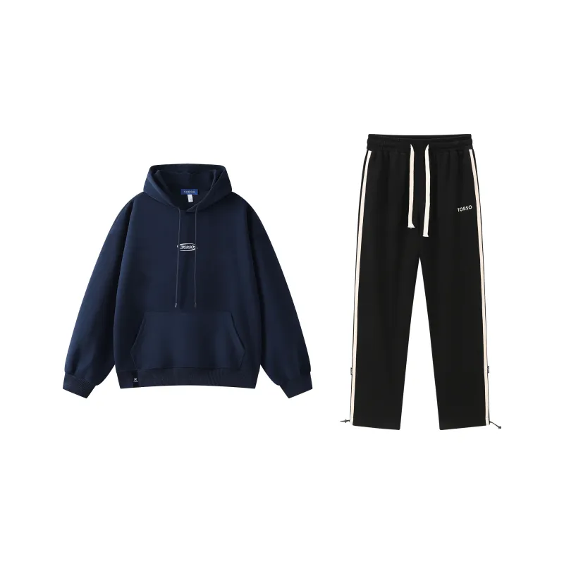 Torso Sweatshirt Sets Unisex-16