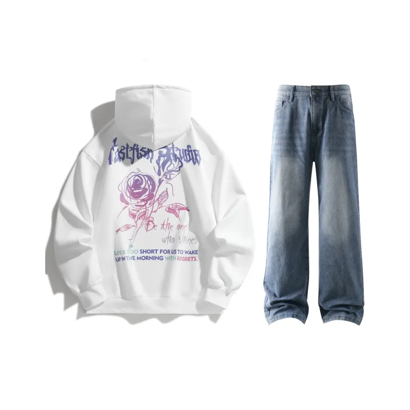 FASTFISH Sweatshirt Sets Unisex-12