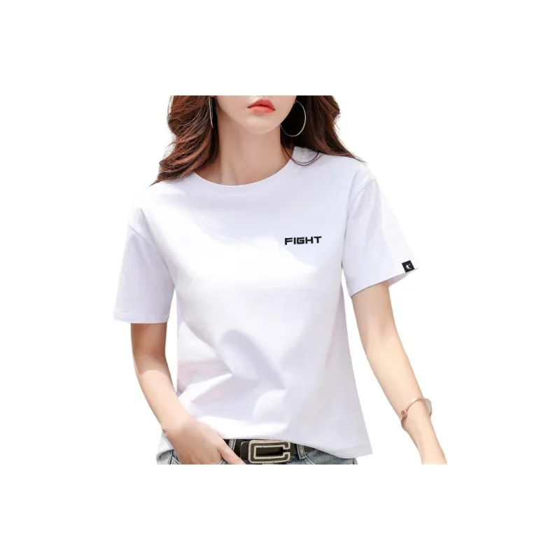 QIAODAN T Shirt Women's Jordan White-0