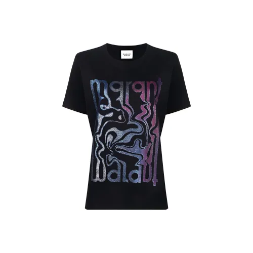 ISABEL MARANT ETOILE Pattern Printed Crewneck T Shirt