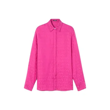 VERSACE Shirts Women's Rose Red