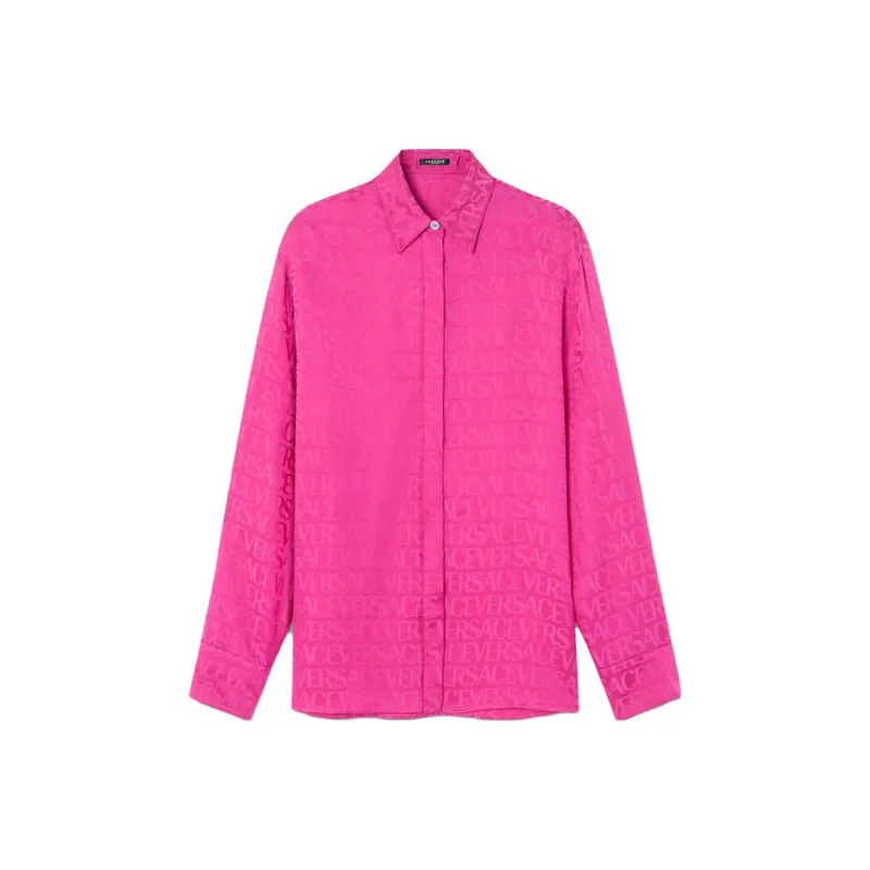 VERSACE Shirts Women's Rose Red-0