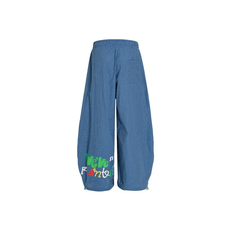 BONAS Casual Pants Unisex Blue-1