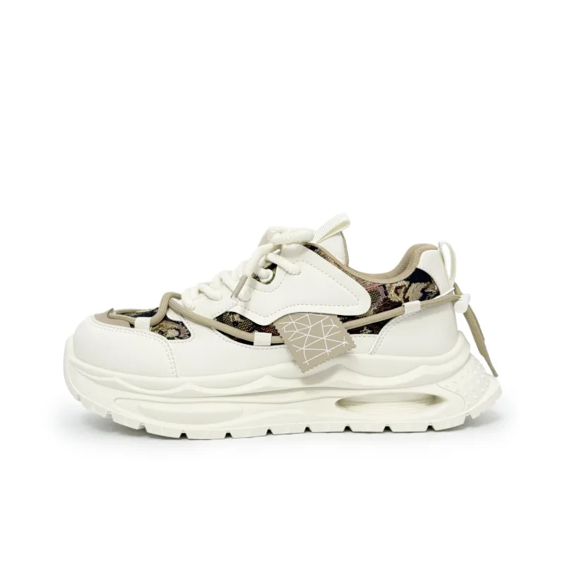 SLNU 3 Slip Resistant, Abrasion Resistant, Breathable Low Top Chunky Sneakers Men's-8