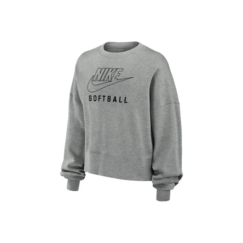 Nike Phoenix Fleece Women's Softball Crew Neck Sweatshirt-0