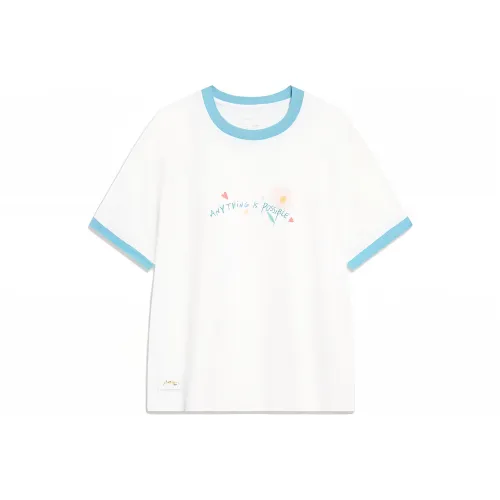 LiNing Sports Trend Series T Shirt Women's Ivory