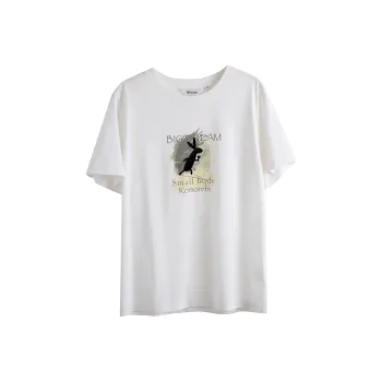 Olrain T Shirts Women's Ecru