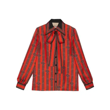 GUCCI Shirts Women's Red