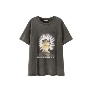 NO ONE ELSE T Shirts Unisex Black Gray