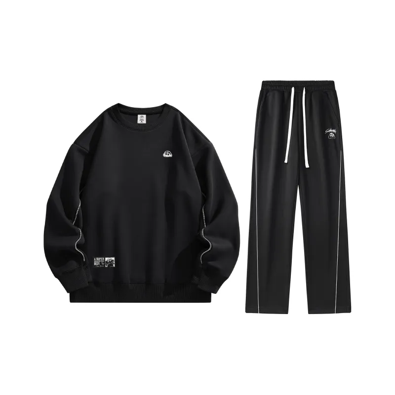 Crayon Shinchan Sweatshirt Set Unisex-0