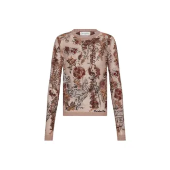 DIOR SS23 Chinese New Year Knitwear Women's Rose Pink