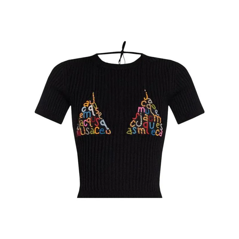 Jacquemus La Maille Bikini 'Black'-0